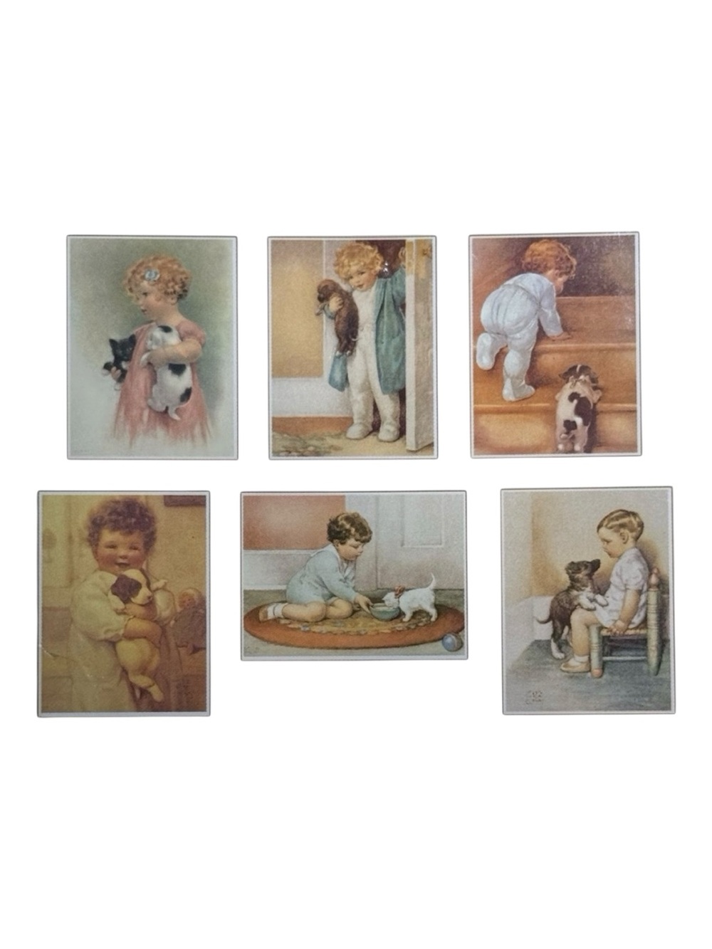 Dearest Ones Vintage Notecards by Bessie Gutmann – Set of 6 w/ Envelopes 1995